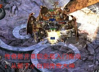 传奇新开单职业服入门指南:从新手小白到传奇大神 传奇新开单职业服入门指南:从新手小白到传奇大神