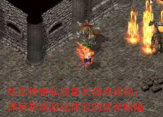 热血传奇私服最大痛点揭秘:详解影响游戏体验的致命缺陷 热血传奇私服最大痛点揭秘:详解影响游戏体验的致命缺陷