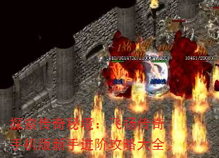 探索传奇秘境:飞扬传奇手机版新手进阶攻略大全 探索传奇秘境:飞扬传奇手机版新手进阶攻略大全