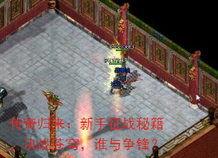 传奇归来:新手征战秘籍,决战苍穹,谁与争锋? 传奇归来:新手征战秘籍,决战苍穹,谁与争锋?