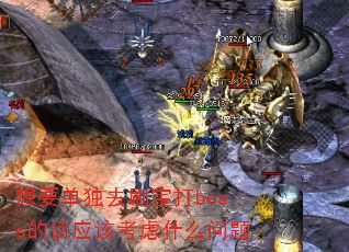 想要单独去刷宝打boss的话应该考虑什么问题 想要单独去刷宝打boss的话应该考虑什么问题