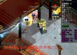 在传奇私服中声望的作用很广泛 在传奇私服中声望的作用很广泛