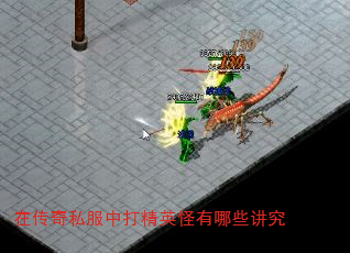 在传奇私服中打精英怪有哪些讲究 在传奇私服中打精英怪有哪些讲究