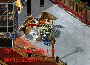 仿盛大传奇弓箭手最强的技能是什么? 仿盛大传奇弓箭手最强的技能是什么?