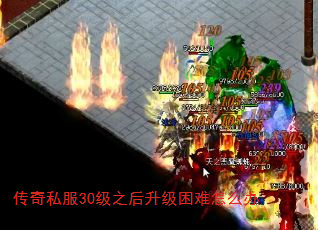 传奇私服30级之后升级困难怎么办 传奇私服30级之后升级困难怎么办