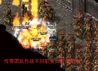 传奇团队作战不同职业如何来配合 传奇团队作战不同职业如何来配合