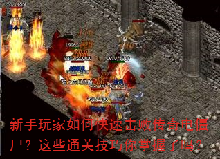 新手玩家如何快速击败传奇电僵尸?这些通关技巧你掌握了吗? 新手玩家如何快速击败传奇电僵尸?这些通关技巧你掌握了吗?