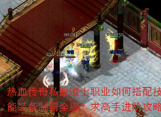 热血传奇私服道士职业如何搭配技能装备制霸全服?求高手进阶攻略 热血传奇私服道士职业如何搭配技能装备制霸全服?求高手进阶攻略