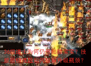 36级道士为何仍带骷髅宝宝?技能断档难题如何破解升级瓶颈? 36级道士为何仍带骷髅宝宝?技能断档难题如何破解升级瓶颈?