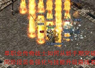 单职业传奇战士如何从新手期突破至终极战神?不同阶段装备强化与技能升级路线有哪些必备策略? 单职业传奇战士如何从新手期突破至终极战神?不同阶段装备强化与技能升级路线有哪些必备策略?