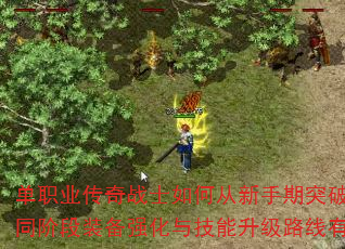 单职业传奇战士如何从新手期突破至终极战神?不同阶段装备强化与技能升级路线有哪些必备策略? 单职业传奇战士如何从新手期突破至终极战神?不同阶段装备强化与技能升级路线有哪些必备策略?