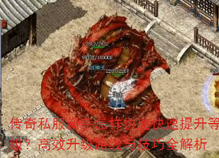 传奇私服新手怎样快速快速提升等级?高效升级路线与技巧全解析 传奇私服新手怎样快速快速提升等级?高效升级路线与技巧全解析