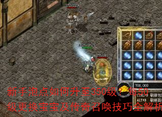 新手泡点如何升至350级?每50级更换宝宝及传奇召唤技巧全解析 新手泡点如何升至350级?每50级更换宝宝及传奇召唤技巧全解析