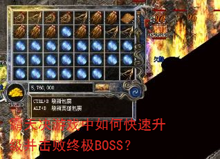 霸天决游戏中如何快速升级并击败终极BOSS? 霸天决游戏中如何快速升级并击败终极BOSS?