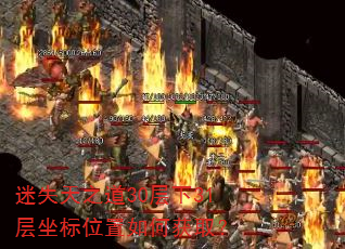 迷失天之道30层下31层坐标位置如何获取? 迷失天之道30层下31层坐标位置如何获取?