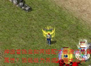 神途首饰盒如何搭配才能激活隐藏属性?顶级战力养成秘籍大公开 神途首饰盒如何搭配才能激活隐藏属性?顶级战力养成秘籍大公开