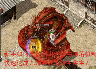 新手如何高效利用全怪物掉落机制快速达成九转并获取转生宝宝? 新手如何高效利用全怪物掉落机制快速达成九转并获取转生宝宝?