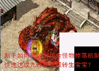 新手如何高效利用全怪物掉落机制快速达成九转并获取转生宝宝? 新手如何高效利用全怪物掉落机制快速达成九转并获取转生宝宝?