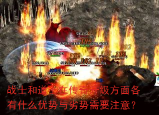战士和道士在传奇升级方面各有什么优势与劣势需要注意? 战士和道士在传奇升级方面各有什么优势与劣势需要注意?