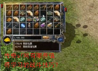 传奇sf网有哪些值得学习的战斗技巧? 传奇sf网有哪些值得学习的战斗技巧?