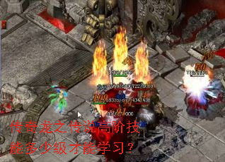 传奇龙之传说高阶技能多少级才能学习? 传奇龙之传说高阶技能多少级才能学习?