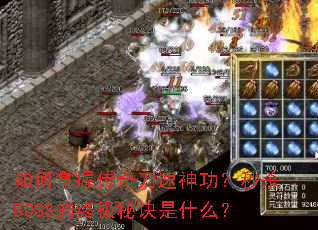 ������մ��浶���񹦣���ɱBOSS���ռ��ؾ���ʲô��